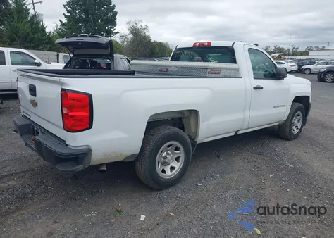 2017 Chevrolet Silverado 1500 Wt из США, поврежденный, VIN 1GCNCNEH0HZ252038